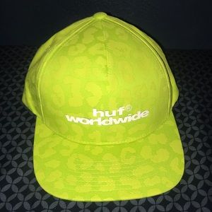 Huf neon 6 panel hat